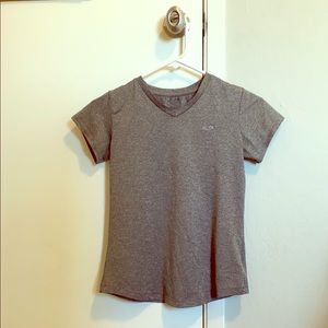 Gray athletic tee shirt